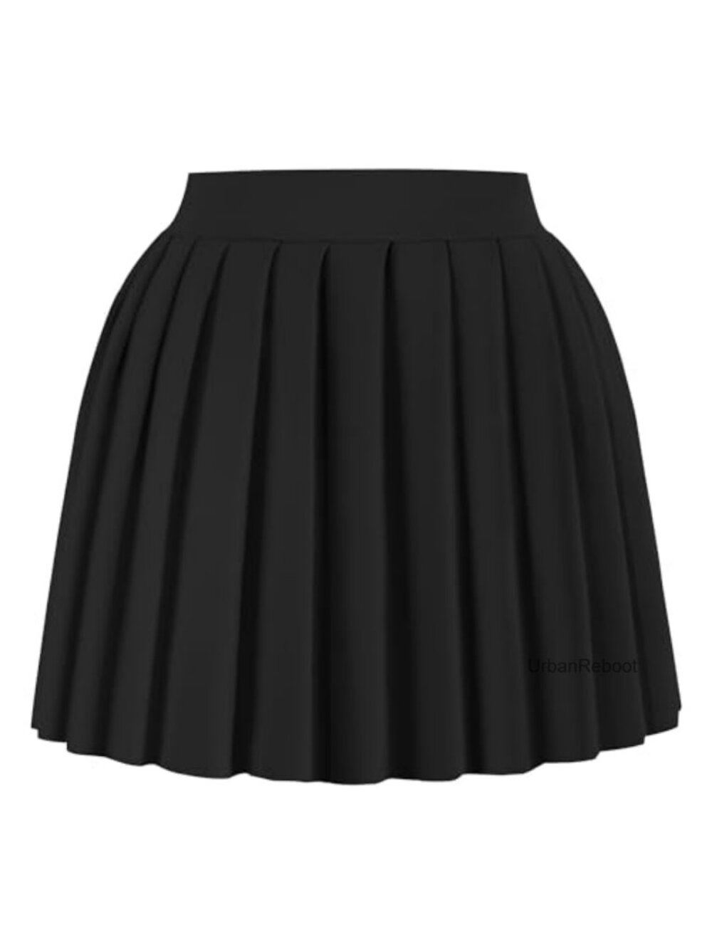 Pleated Mini Skirt A-Line Skater Tennis Golf Skirt High Waist